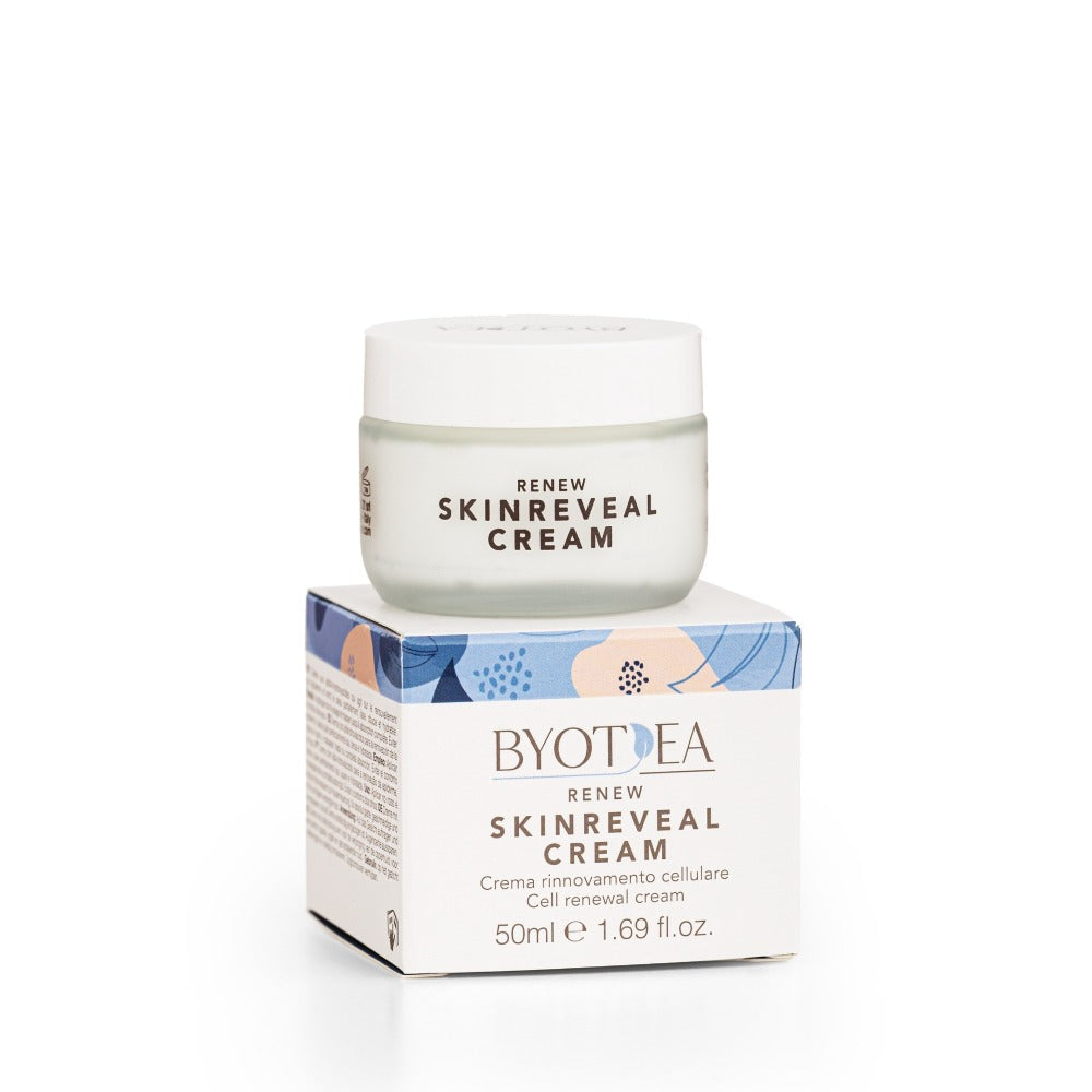 Byotea Renew SkinReveal – AHA‑s Arckrém Kíméletes Hámlasztáshoz és Bőrmegújításhoz 50 ml