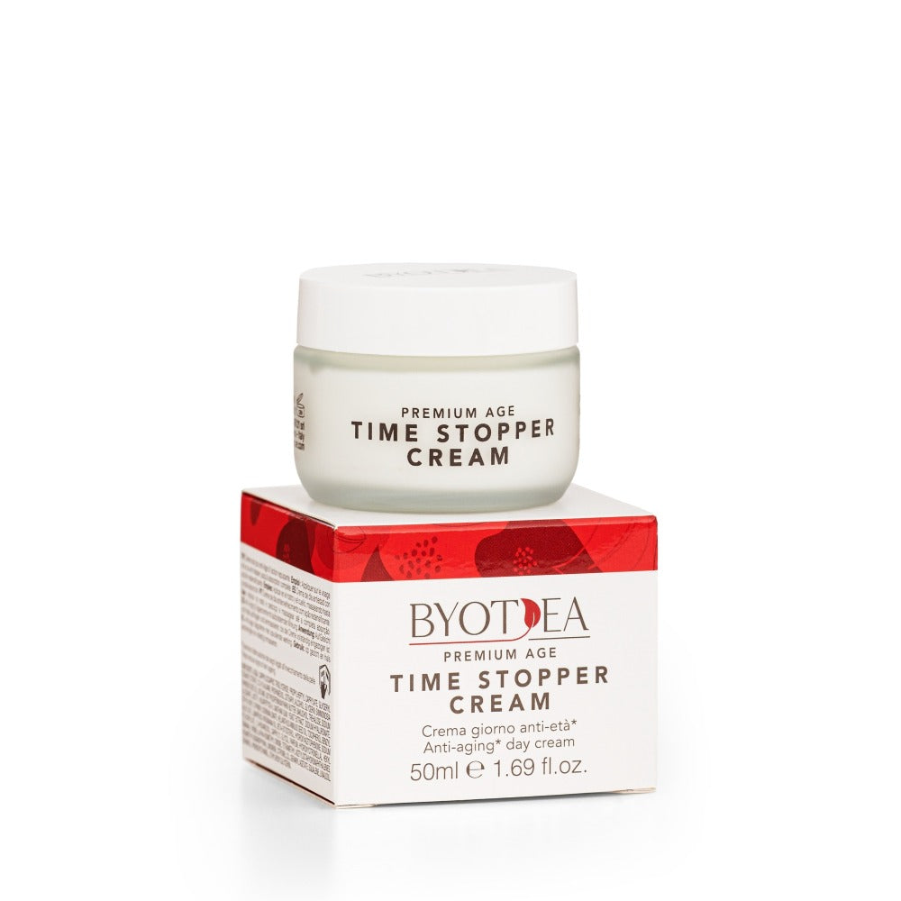 Byotea Premium Age Time Stopper – Anti‑aging Nappali Krém, Lifting Hatás és Anti‑Pollúció Védelem 50 ml