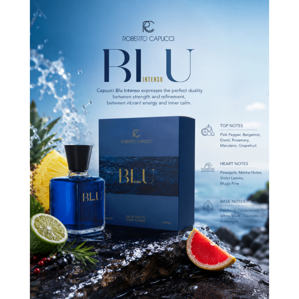 Capucci Blu Intenso Férfi Parfüm EDT 100ml