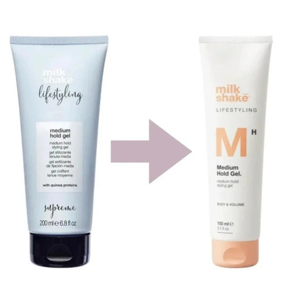 Milk Shake Lifestyling Gel 150ml – Professzionális Hajformázó Gél Közepes Tartással, Természetes Hatással és Tartós Definícióval