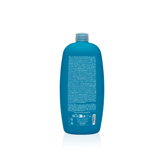 Alfaparf Milano Semi di Lino Curls Enhancing Low Shampoo – Gyengéd Sampon Hullámos és Göndör Hajra, Hidratálás és Frizz Kontroll