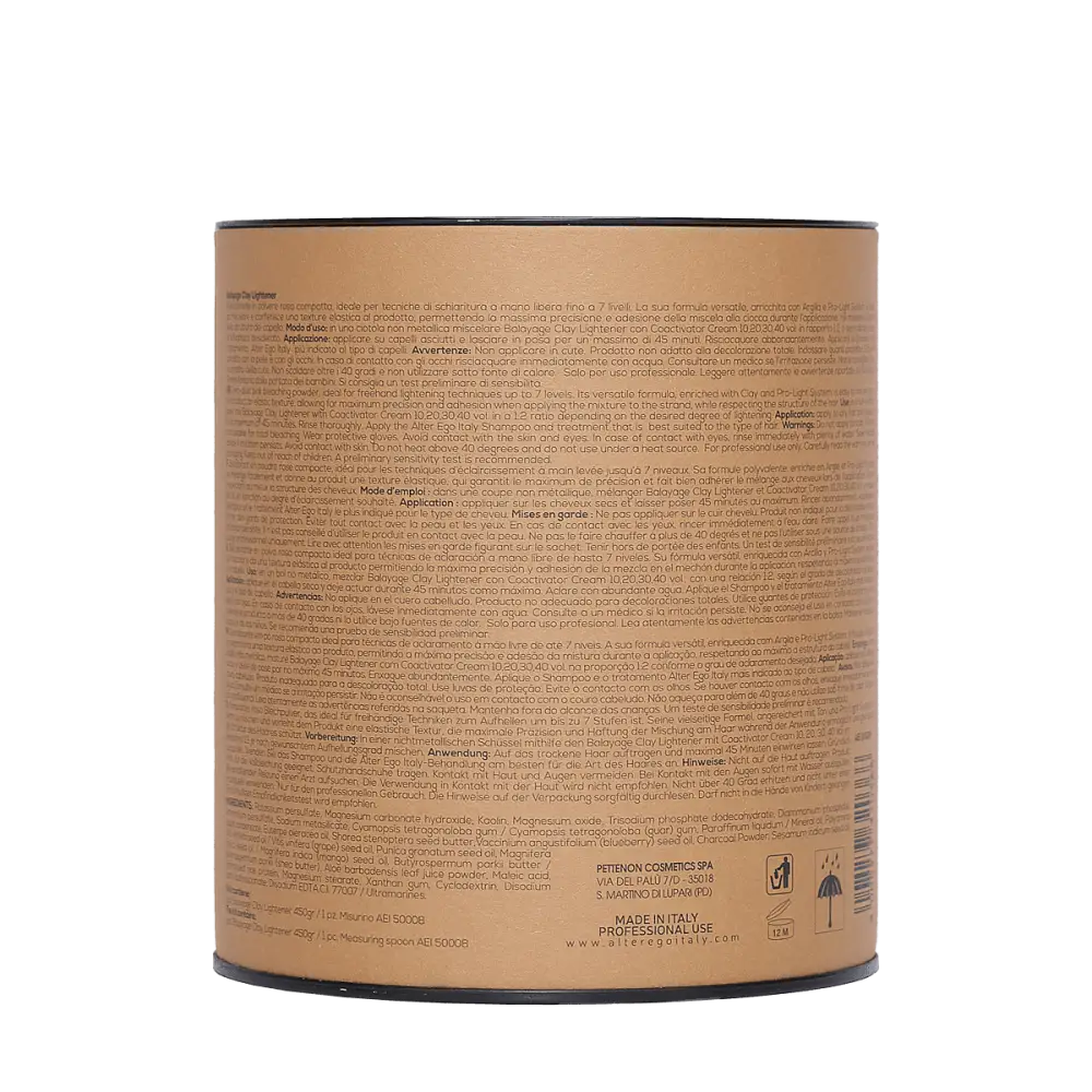 AlterEgo BlondEgo Balayage Clay Rózsaszín Szőkítőpor Szabadkezes Technikákhoz - 450 gr - Haj