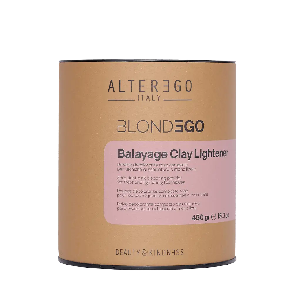 AlterEgo BlondEgo Balayage Clay Rózsaszín Szőkítőpor Szabadkezes Technikákhoz - 450 gr - Haj