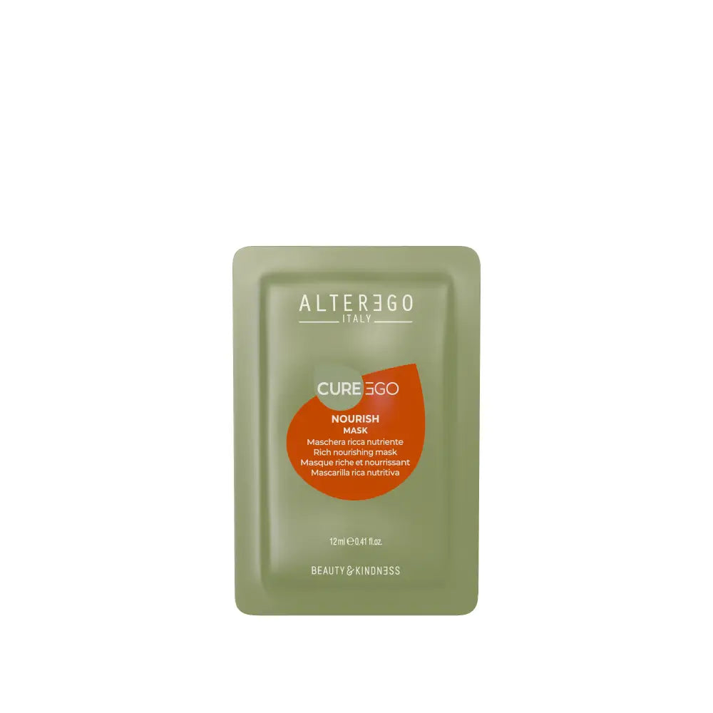 AlterEgo CureEgo Nourish Intenzív Kondicináló Hajmaszk Törékeny És Sérült Hajra - 12 ml - Haj
