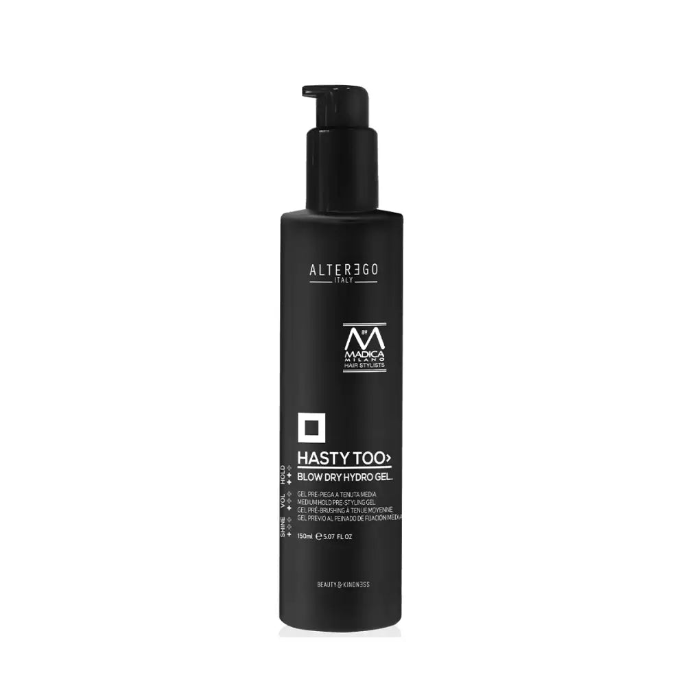 AlterEgo HastyToo Blow Dry Hajszárítás Előtti Közepes Tartású Hajformázó Zselé - 150 ml - Haj