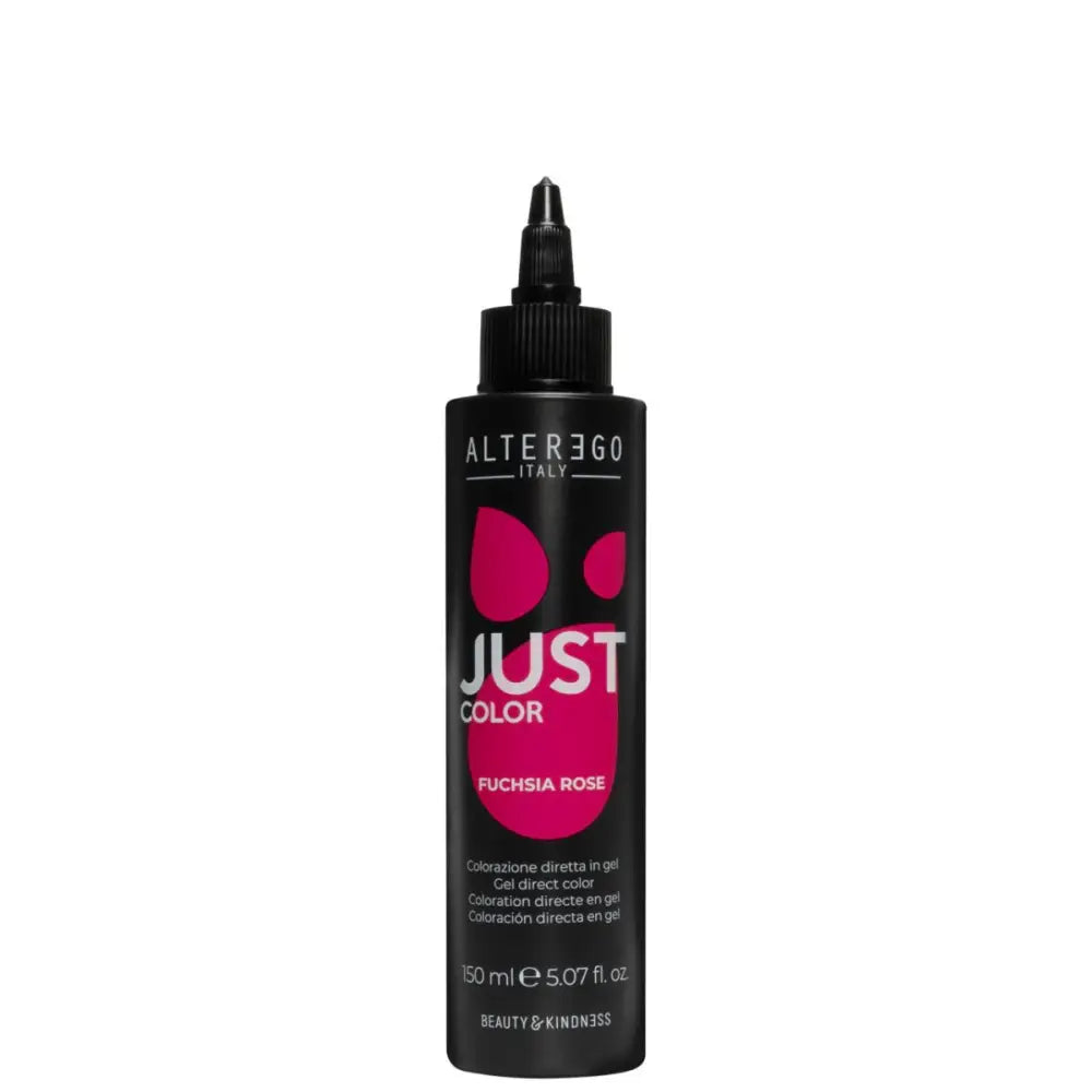 AlterEgo Just Color Direkt Pigment Színező Gél - 150 ml / Fuchsia Rosa - Haj