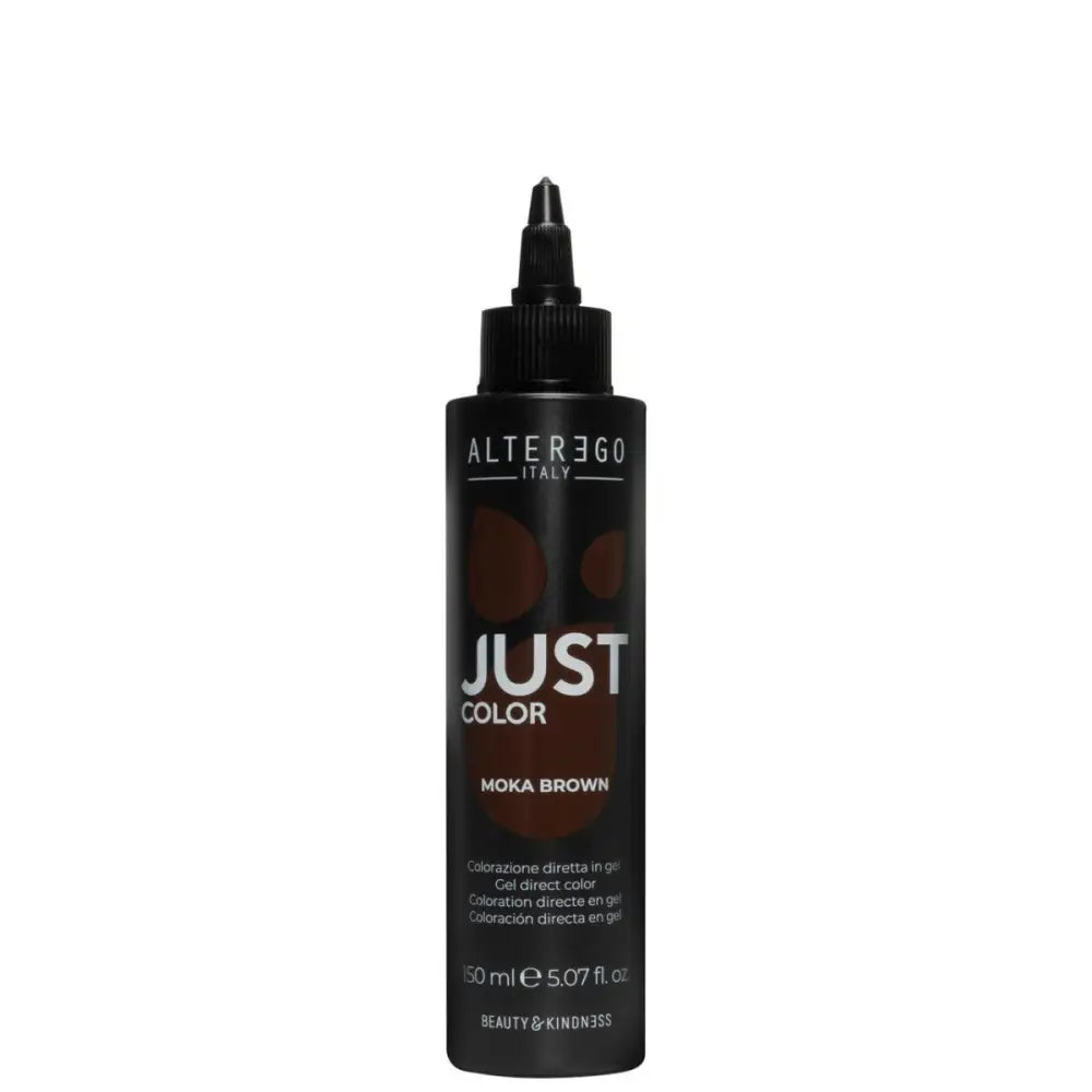 AlterEgo Just Color Direkt Pigment Színező Gél - 150 ml / Moka Brown - Haj