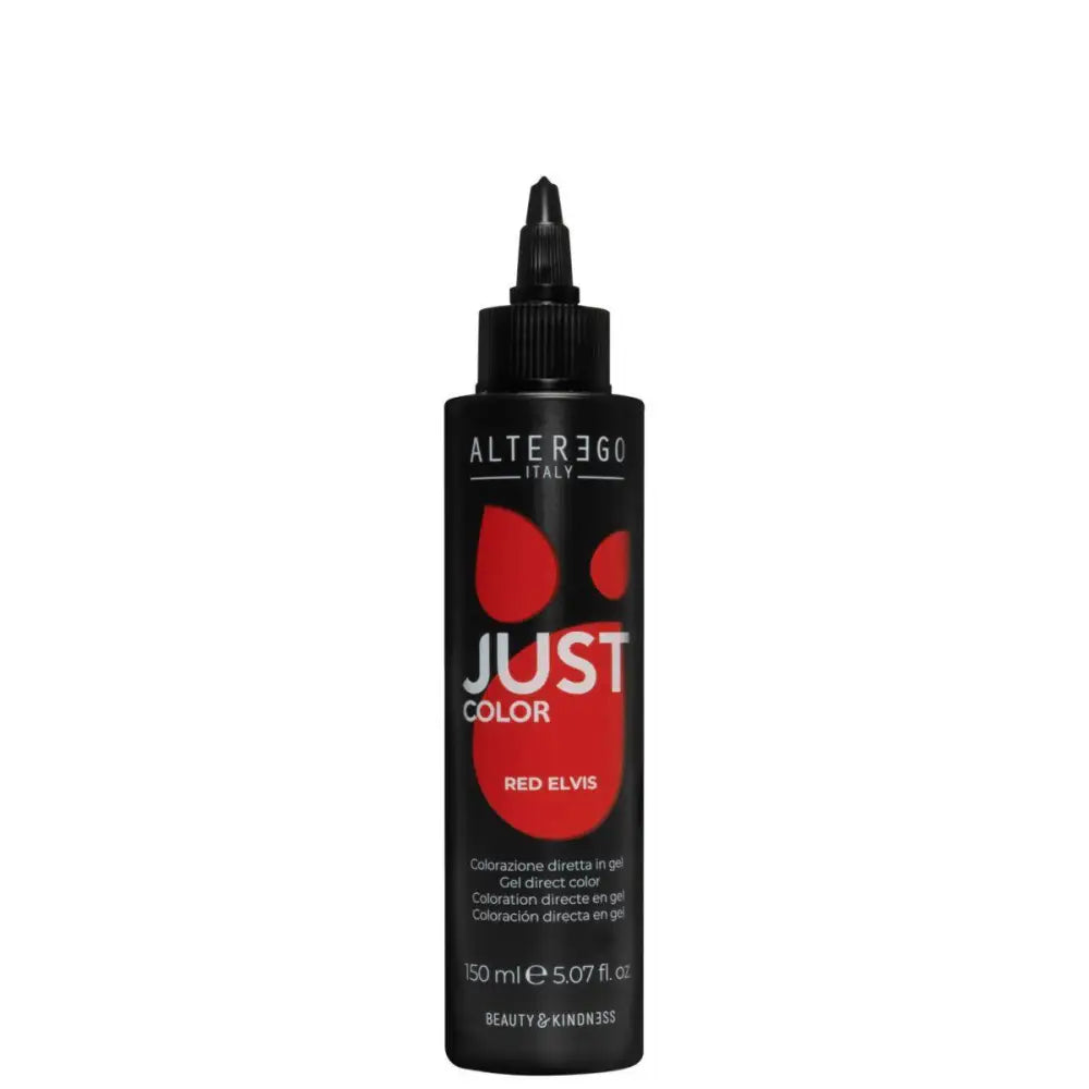 AlterEgo Just Color Direkt Pigment Színező Gél - 150 ml / Red Elvis - Haj