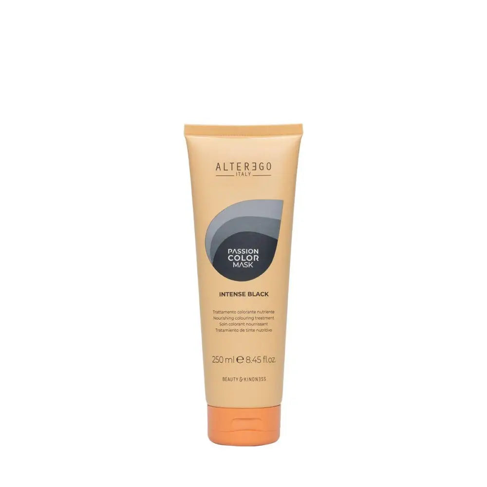 AlterEgo Passion Color Hajszínező Maszk - 250 ml / Hajszínező Maszk Intense Black - Haj