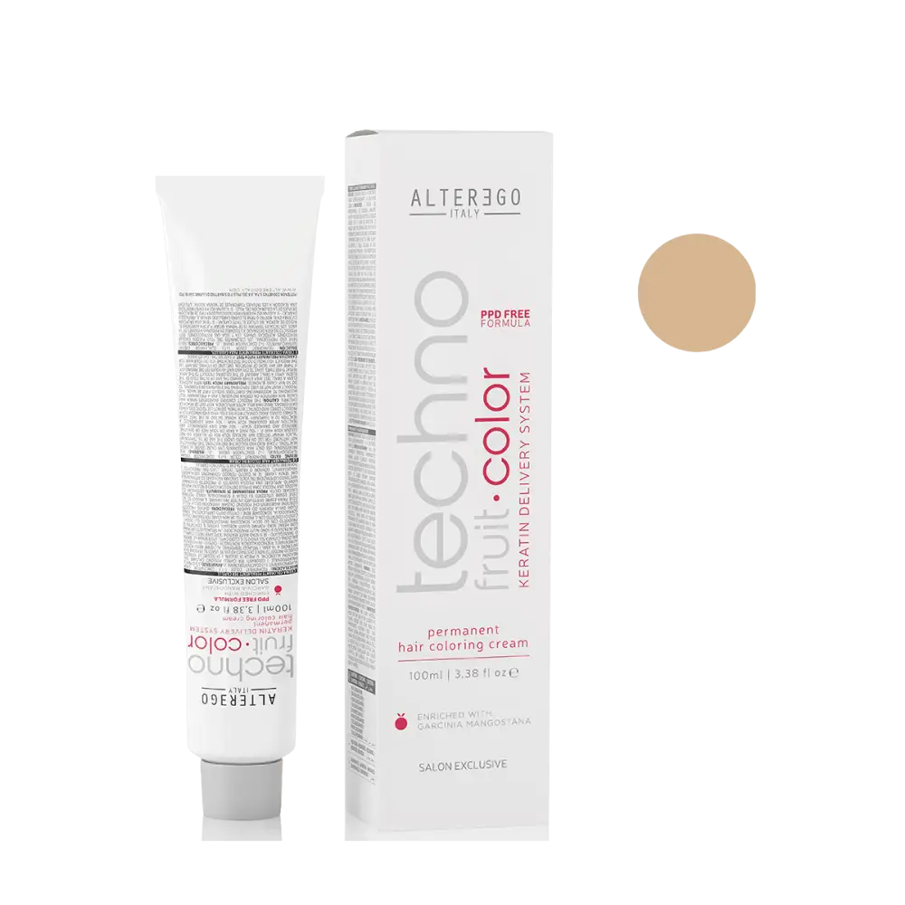 AlterEgo Technofruit Tartós Hajfesték Sárga 100ml - 100 ml - Haj