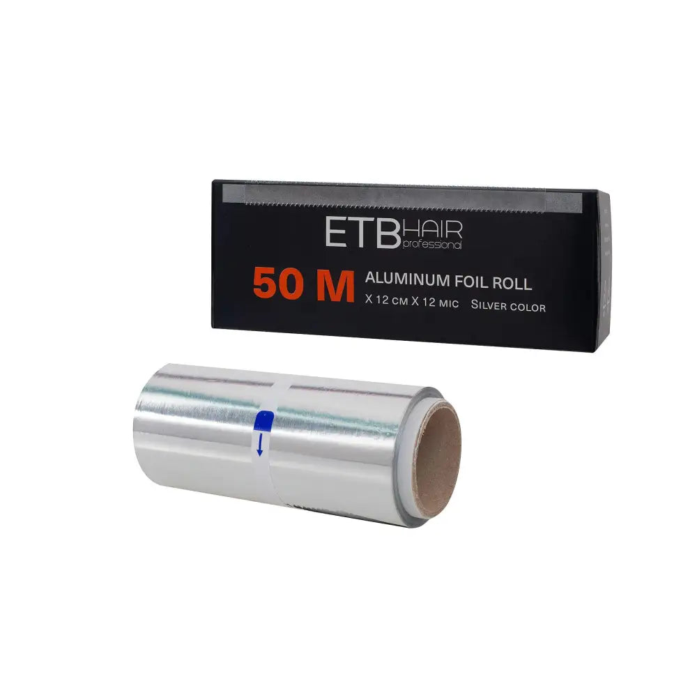 ETB Disposable Rolă Folie De Aluminiu 50m X 12cm X 12 Microni