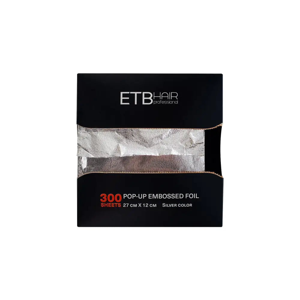 ETB Disposable Folie De Aluminiu Embosată Pretăiată 300 Buc X 27 Cm X 12cm