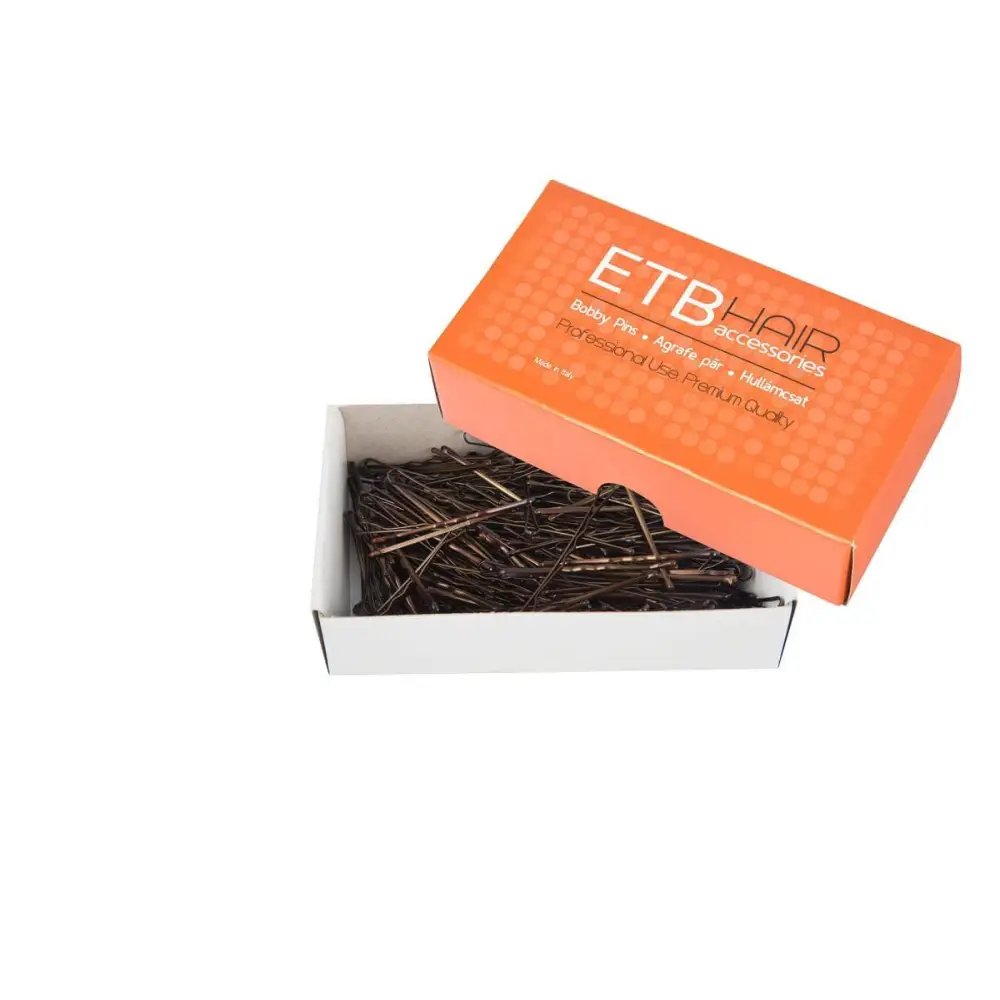 ETB Hair Barna Hajcsatok 5cm 200g - Haj