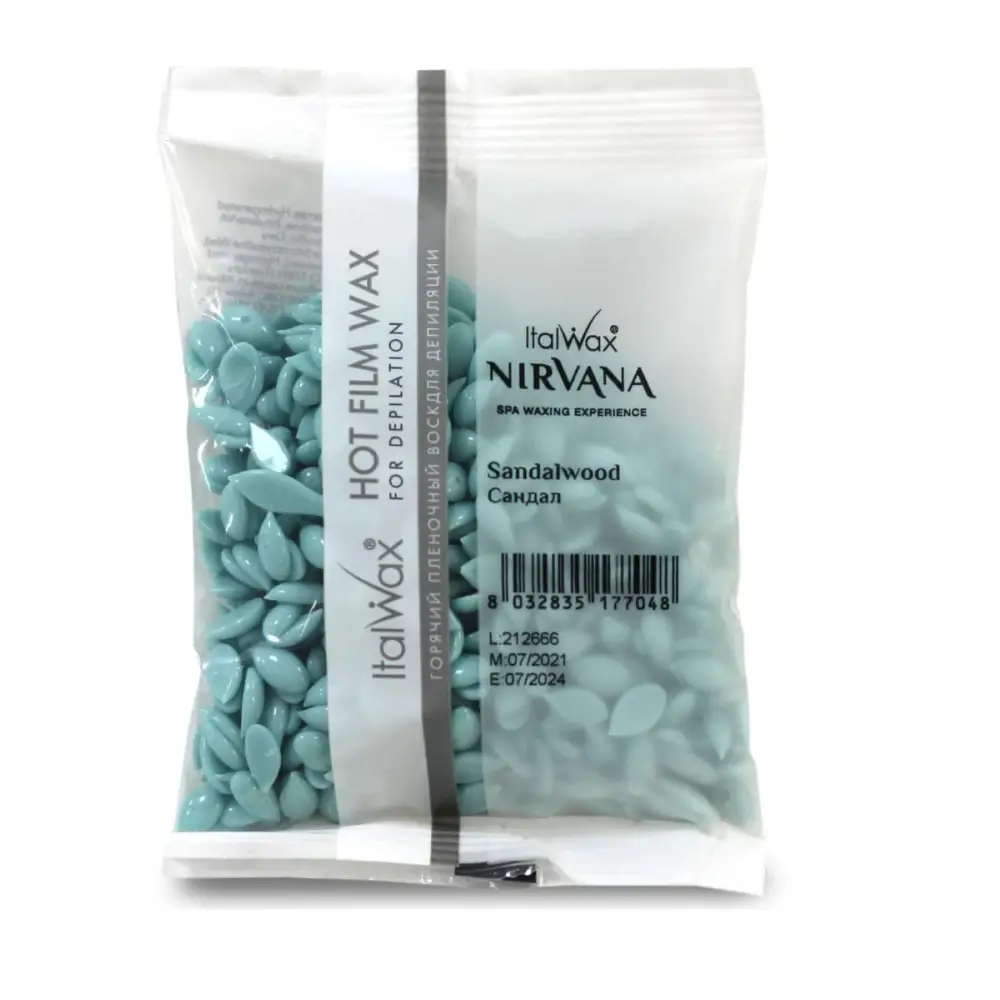 ItalWax Nivana Szantálfa Elasztikus Gyantagyöngy 100g - 100 g - Gyantázás