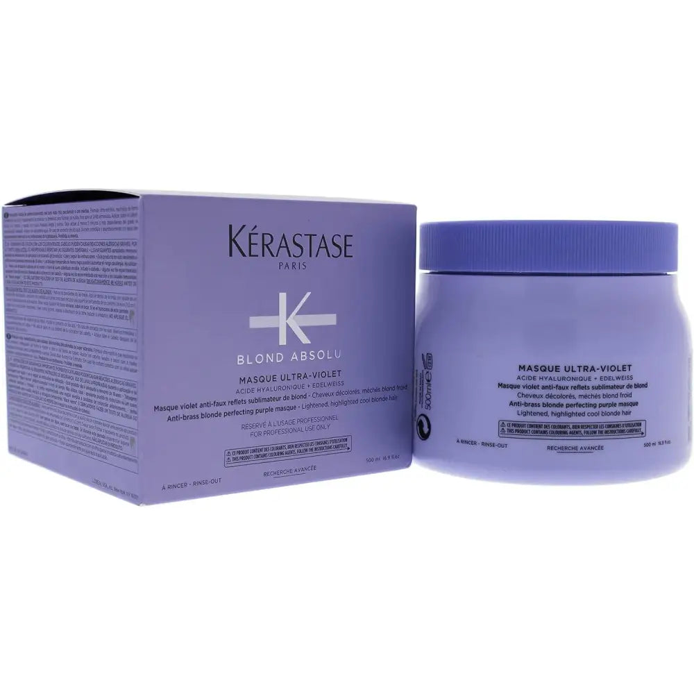 Kerastase Blond Absolu Ultra-Violet Maszk Szőke Hajra - 500 ml - Haj