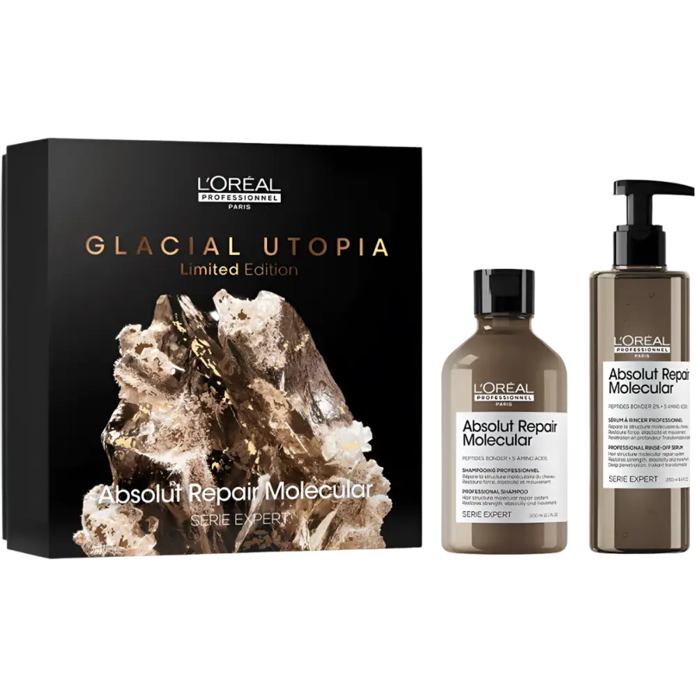 L’Oréal Absolut Repair Molecular Szett Sérült Hajra 300 + 250ml