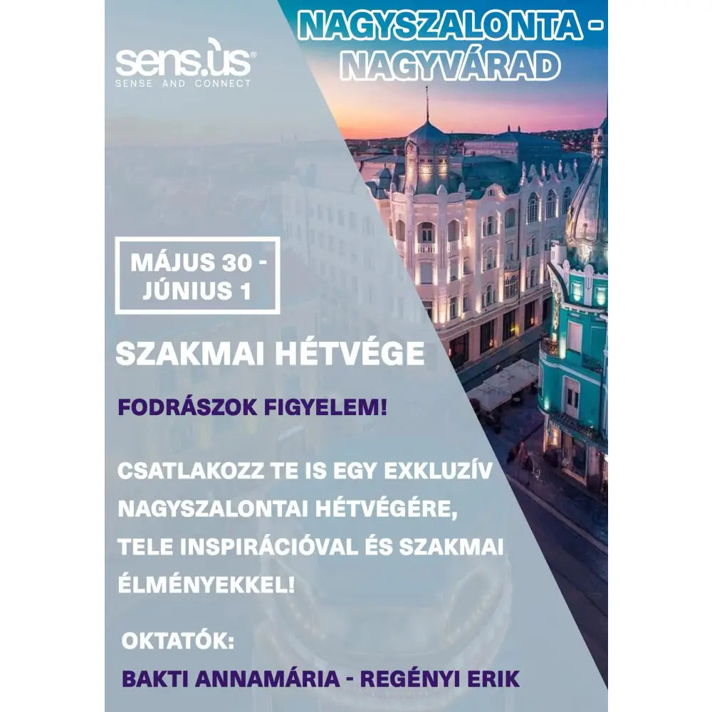 Nagyszalonta SENSUS Szakmai Feltőltődés / Május 30-31-1
