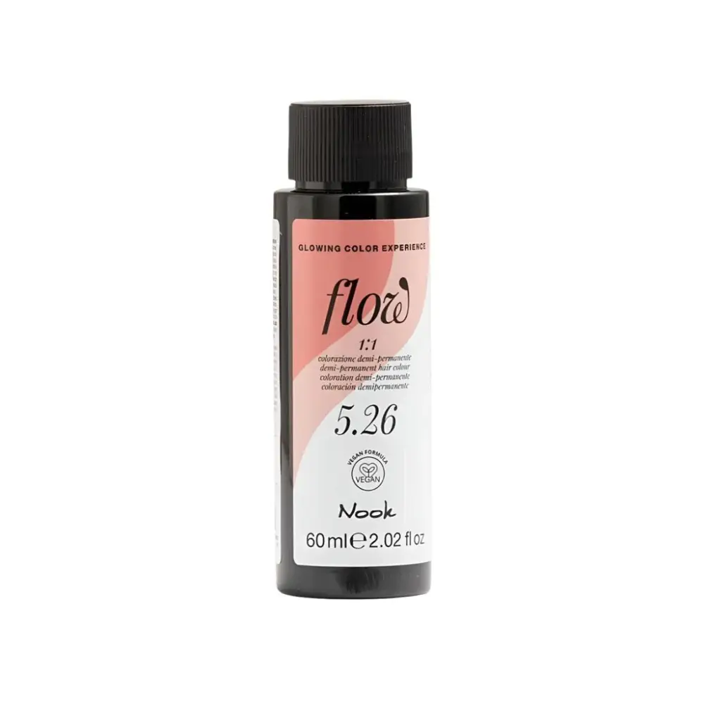 Nook Flow Féltartós Ammóniamentes Hajszínező Olaj 60ml - 5.26