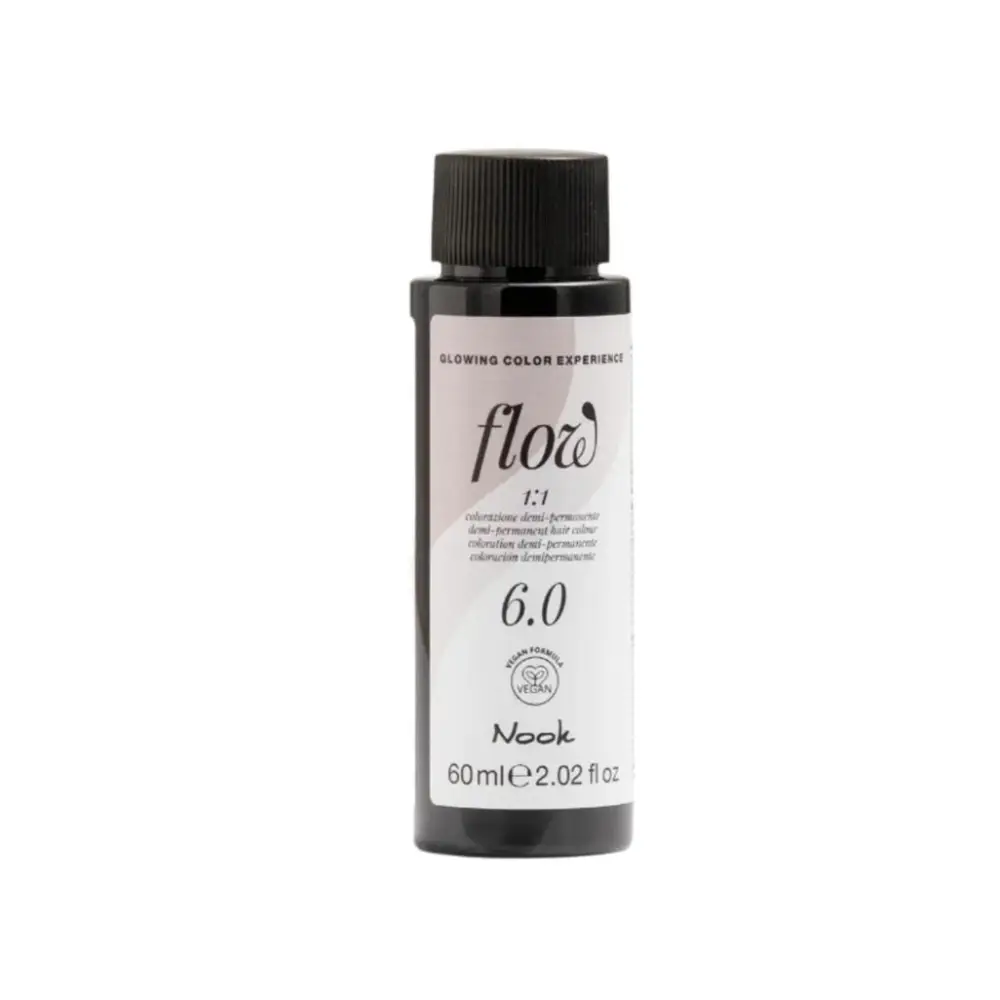 Nook Flow Féltartós Ammóniamentes Hajszínező Olaj 60ml - 6.0