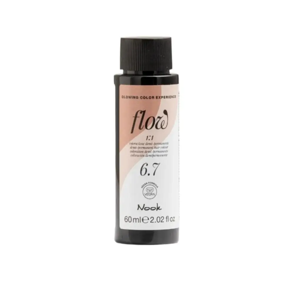 Nook Flow Féltartós Ammóniamentes Hajszínező Olaj 60ml - 6.7