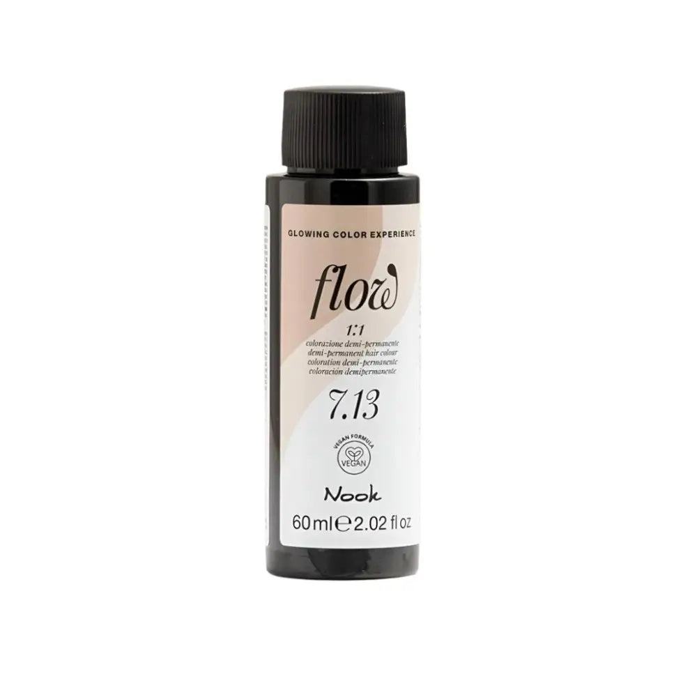 Nook Flow Féltartós Ammóniamentes Hajszínező Olaj 60ml - 7.13