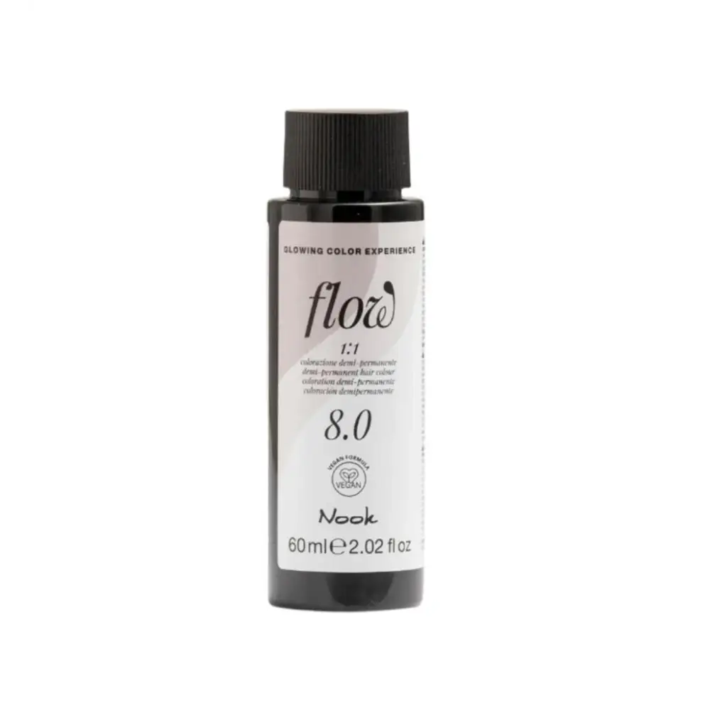 Nook Flow Féltartós Ammóniamentes Hajszínező Olaj 60ml - 8.0