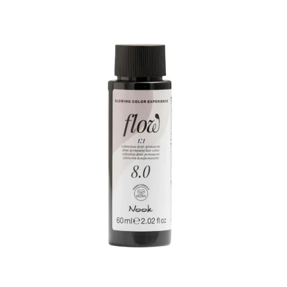 Nook Flow Féltartós Ammóniamentes Hajszínező Olaj 60ml - 8.0