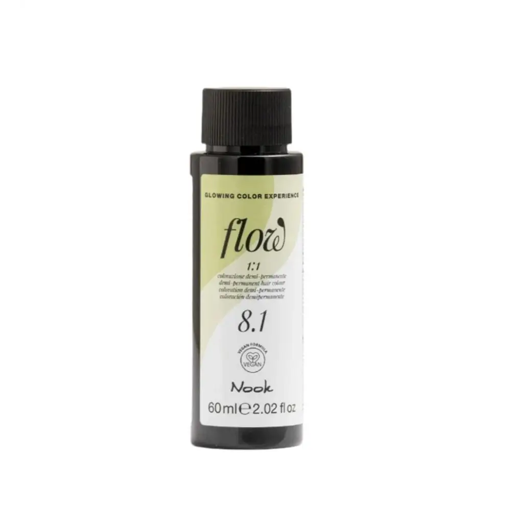 Nook Flow Féltartós Ammóniamentes Hajszínező Olaj 60ml - 8.1