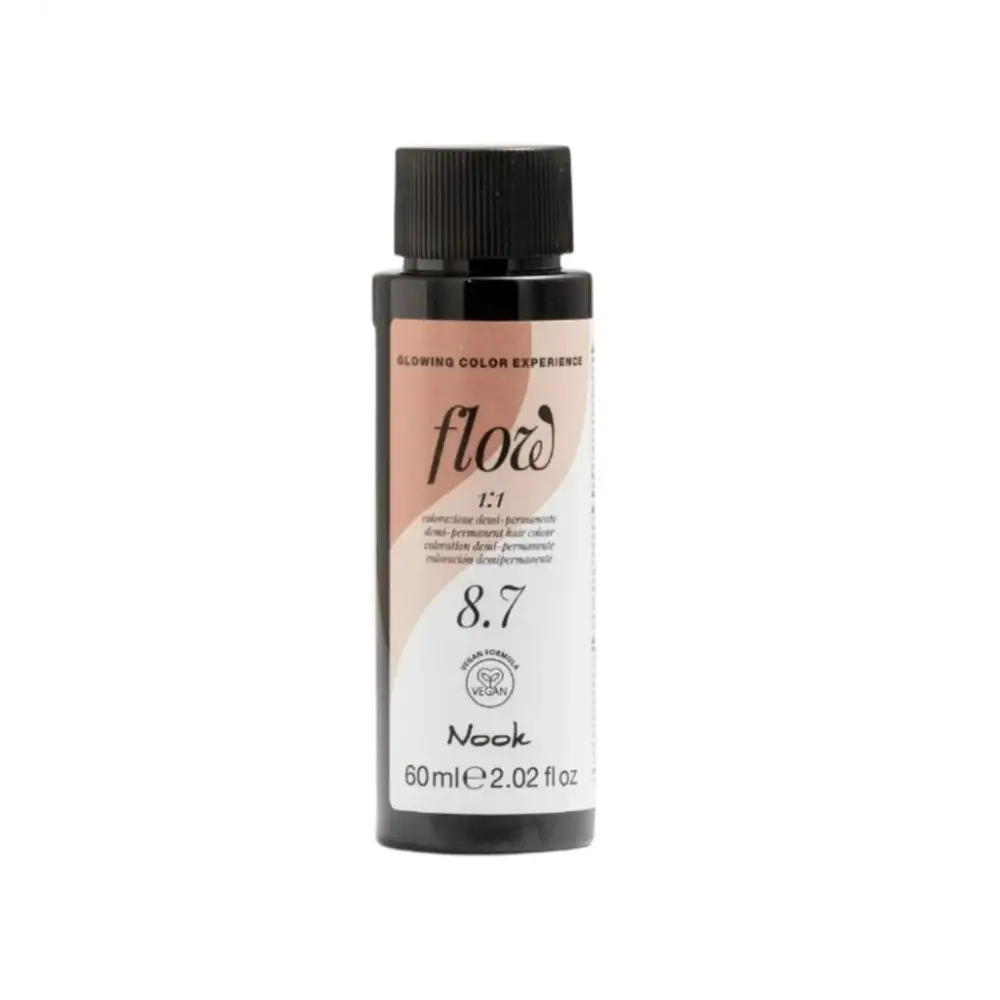Nook Flow Féltartós Ammóniamentes Hajszínező Olaj 60ml - 8.7