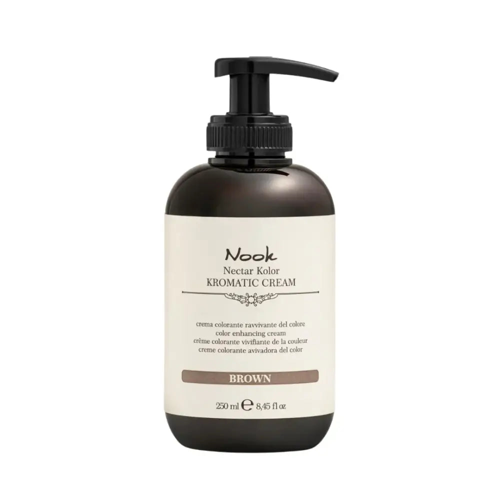 Nook Kromatic Ammóniamentes Színező Krém - 250 ml / Barna - Haj
