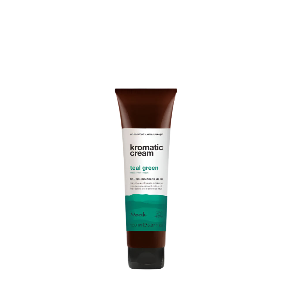 Nook Kromatic Direkt Hajszínező Krém Élénk Pigmentekkel - 150 ml / Teal green