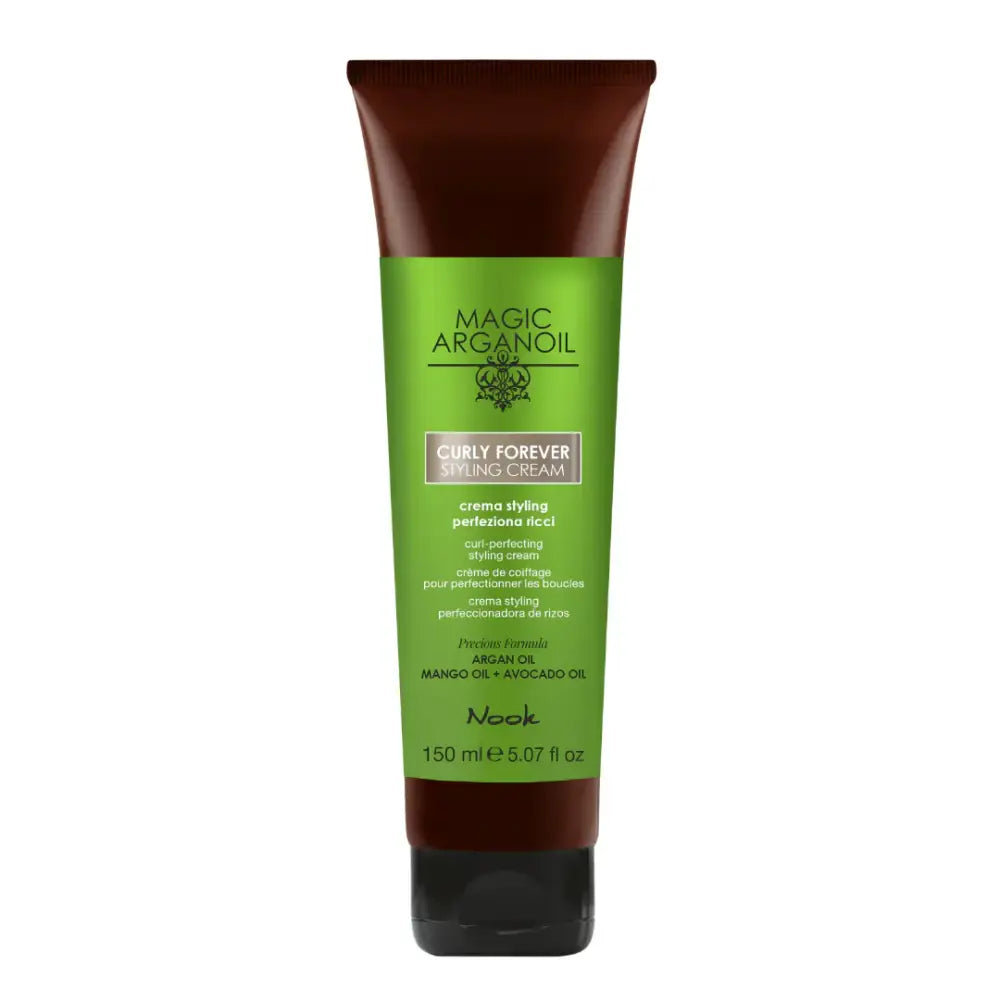Nook Magic ArganOil Curly Forever Formázó Krém Göndör Hajra 150ml