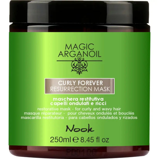 Nook Magic ArganOil Curly Forever Hajmaszk Göndör Hajra 1000ml - 250ml - Hajmaszk