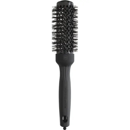 Olivia Garden Expert Shine Black Fekete Körkefe 35mm - Haj