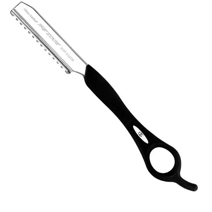 Olivia Garden The Edge Soft Touch Profi Borotvakés 17.5cm