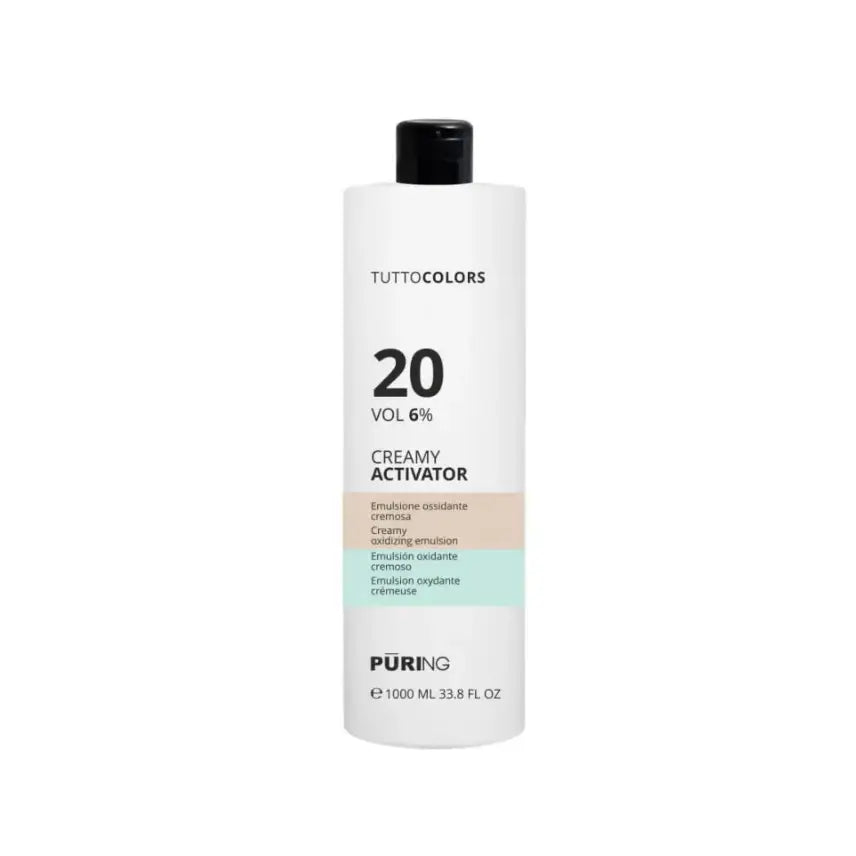 Puring Tuto Colors Oxidáló Krém - 1000 ml / 6% 20vol - Haj