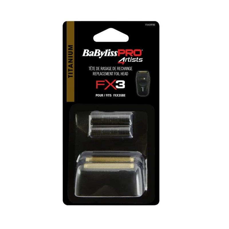 BaBylissPRO FX3 Shaver Fólia + Kés Titán Cserefej Szett