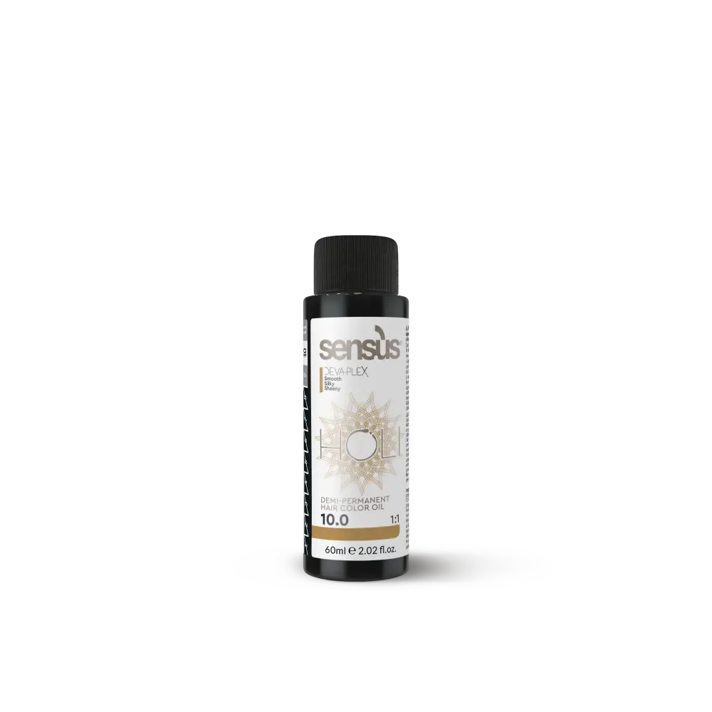 Sensus Holi Féltartós Hajfesték 60 ml / 10.0 Természetes platina Haj