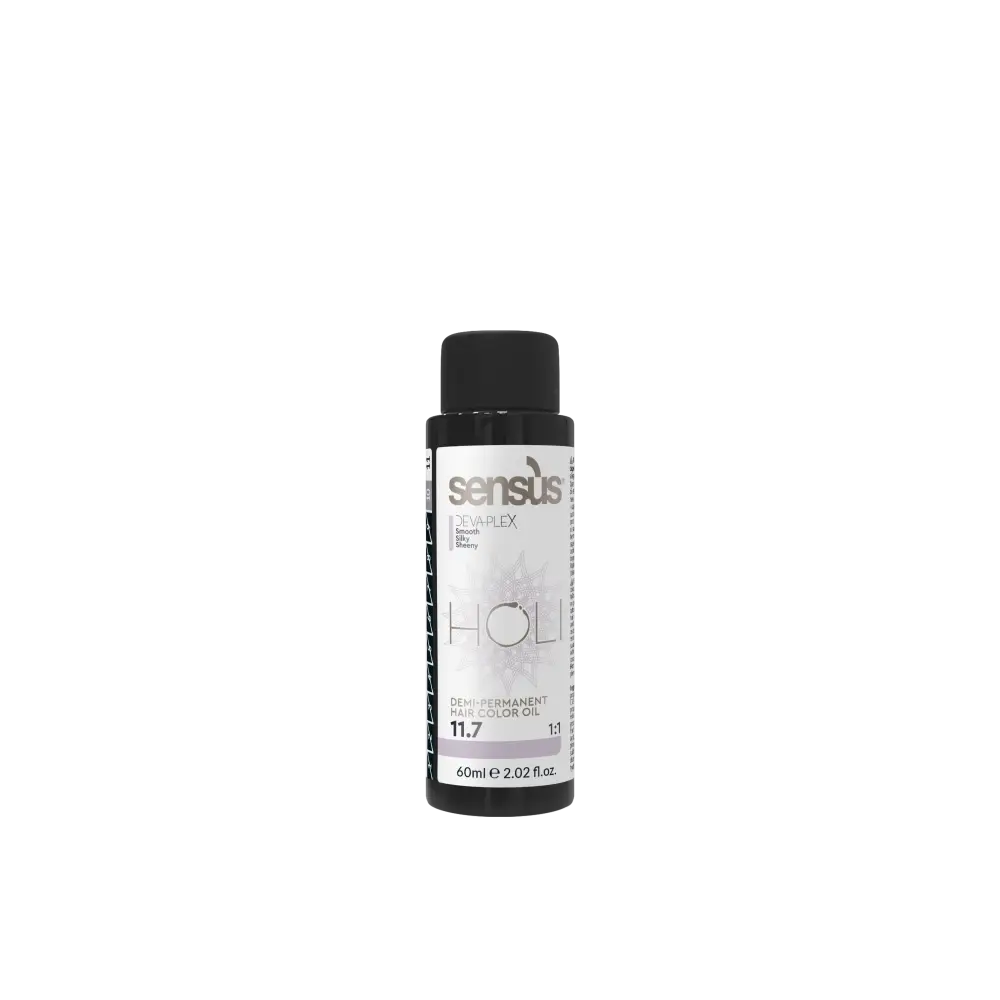 Sensus Holi Féltartós Hajfesték 60 ml / 11.7 Világos platina szőke lila Haj