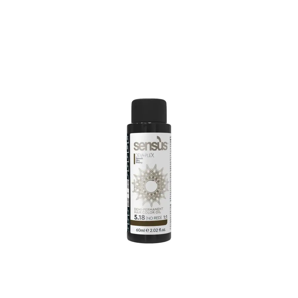 Sensus Holi Féltartós Hajfesték 60 ml / 5.18 Világos matt gesztenye Haj