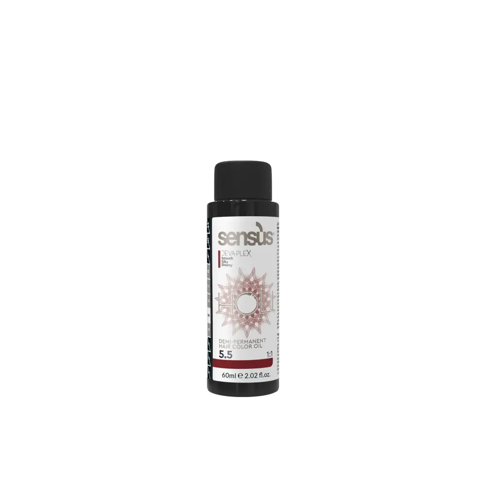 Sensus Holi Féltartós Hajfesték 60 ml / 5.5 Világos vöröses gesztenye Haj