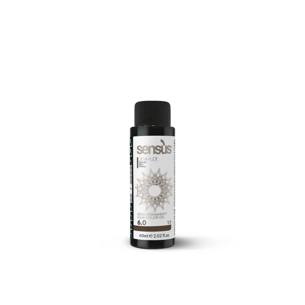 Sensus Holi Féltartós Hajfesték 60 ml / 6.0 Természetes sötét szőke Haj