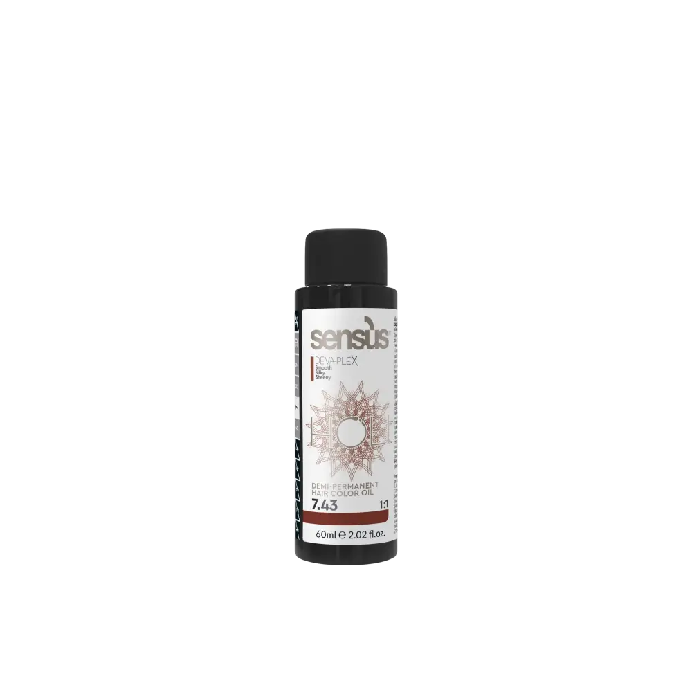 Sensus Holi Féltartós Hajfesték 60 ml / 7.43 Arany réz szőke Haj