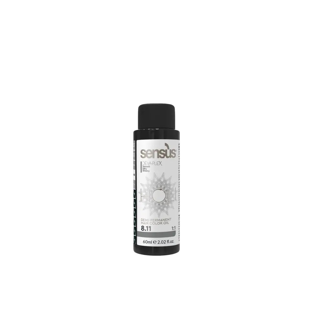 Sensus Holi Féltartós Hajfesték 60 ml / 8.11 Intenzív világosszürke szőke Haj