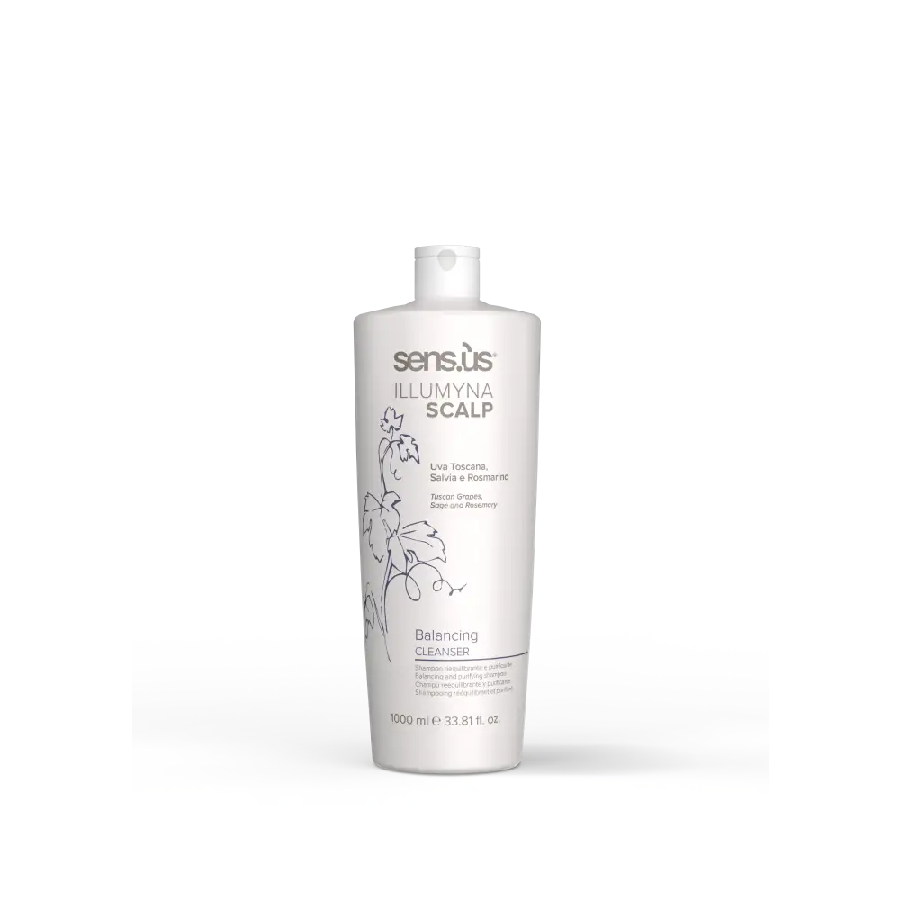 Sensus Illumyna Scalp Kiegyensúlyozó Sampon Zsíros Fejbőrre - 1000 ml - Haj