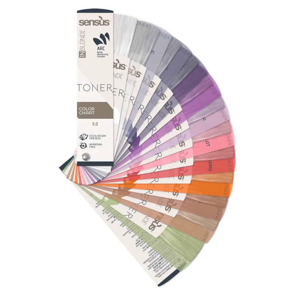 Sensus InBlonde Tonizáló Hajfesték Kompakt Színskála / 12 Árnyalat / Haj