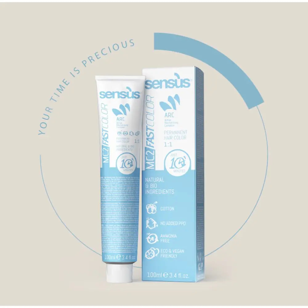 Sensus MC2 Tartós Ammóniamentes Hajfesték 10 perc Hatóidővel - Haj