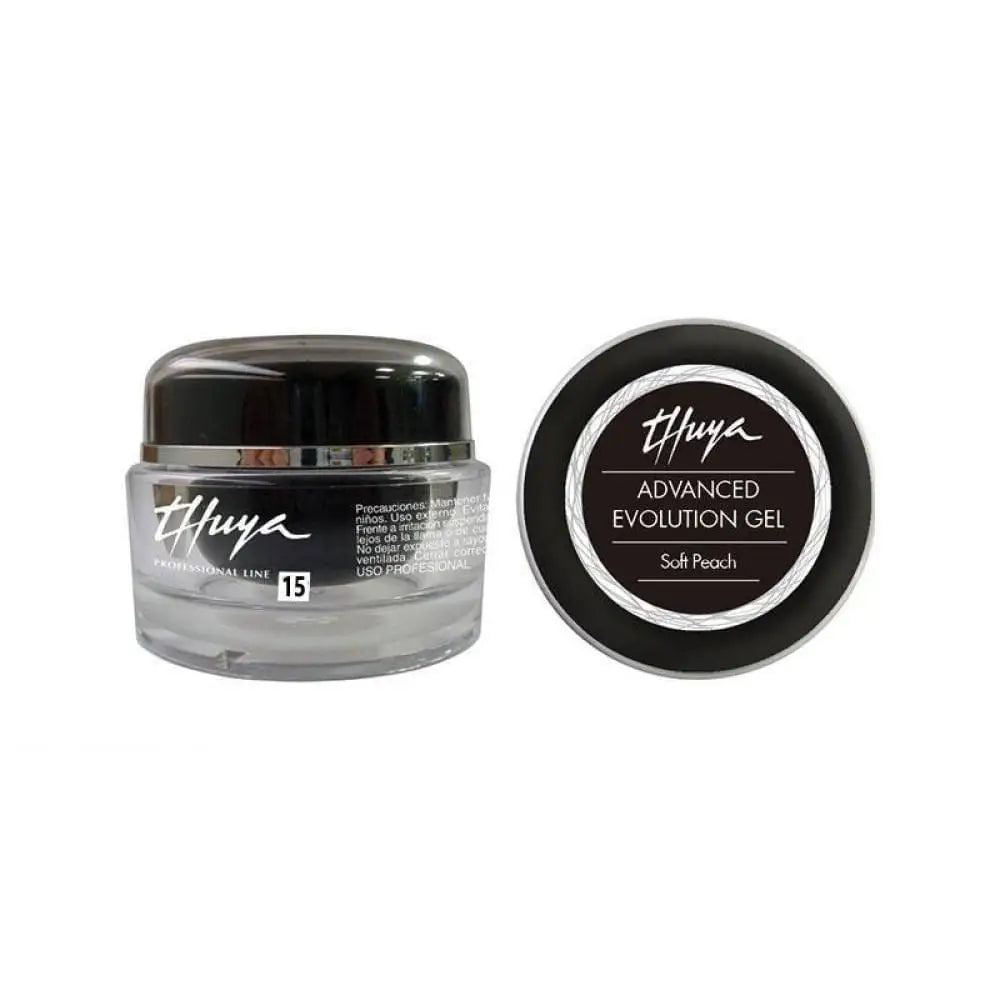 Thuya Evolution Fehér Építőzselé 15ml - 15 ml - Manikűr / Pedikűr