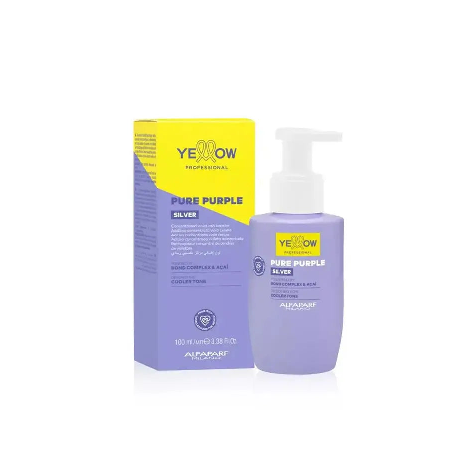 Yellow Professional Silver Violett Farb-Booster Lila Pigmentkoncentrátum 100ml