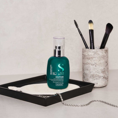 Alfaparf Semi di Lino Reparative Anti-Damage Shield Cream -Hajszerkezet-javító leave-in krém hővédelemmel 230°C-ig 125ml